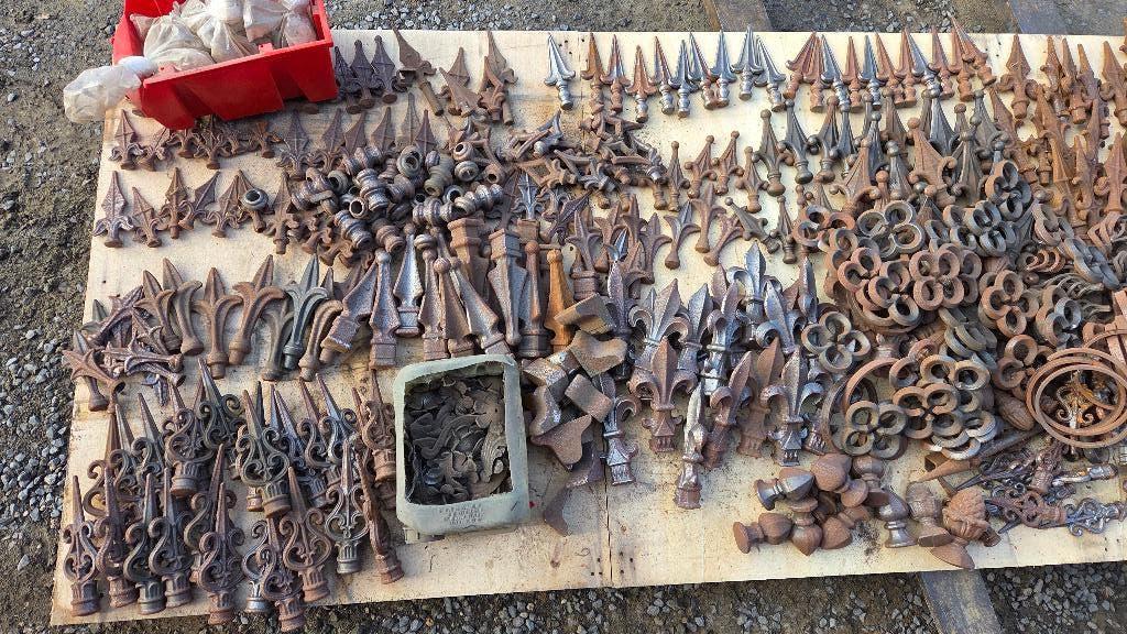 Poînte portail accessoire feronnerie, Enlèvement