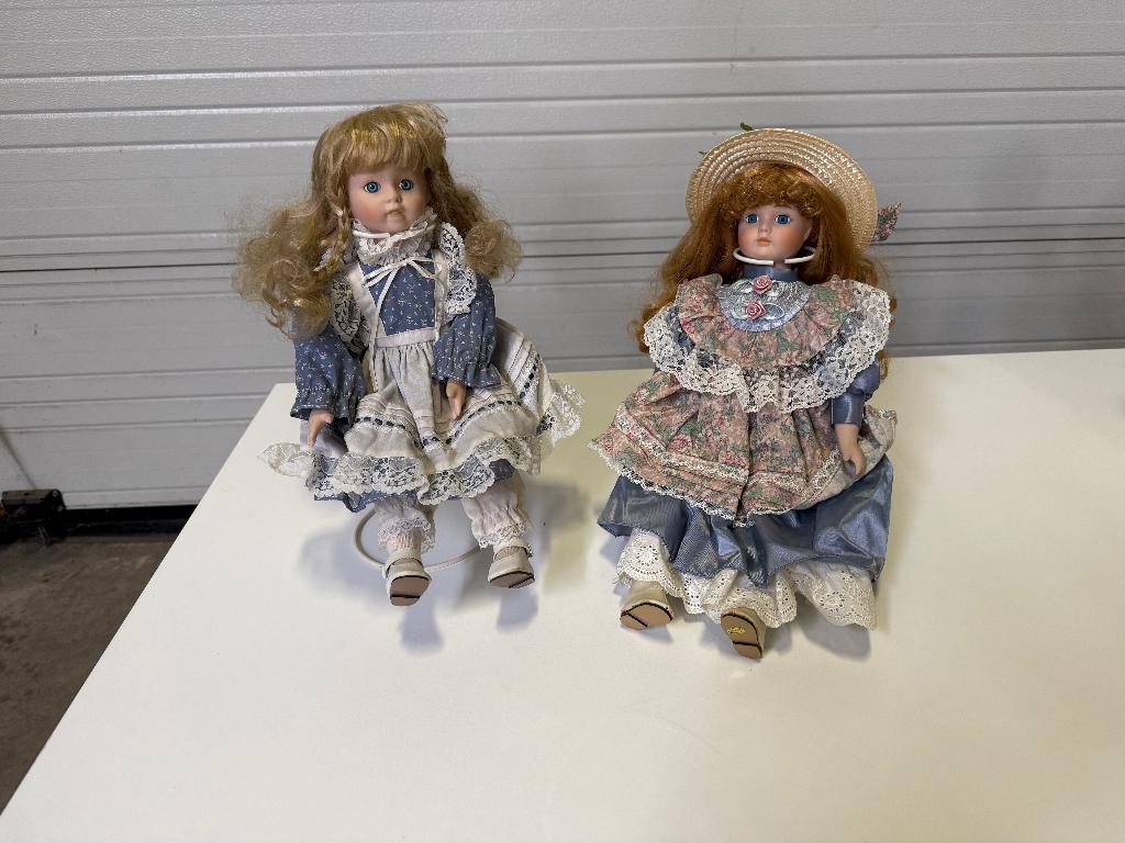 porselijnen poppen div modellen, Verzamelen, Poppen, Ophalen of Verzenden, Zo goed als nieuw, Pop