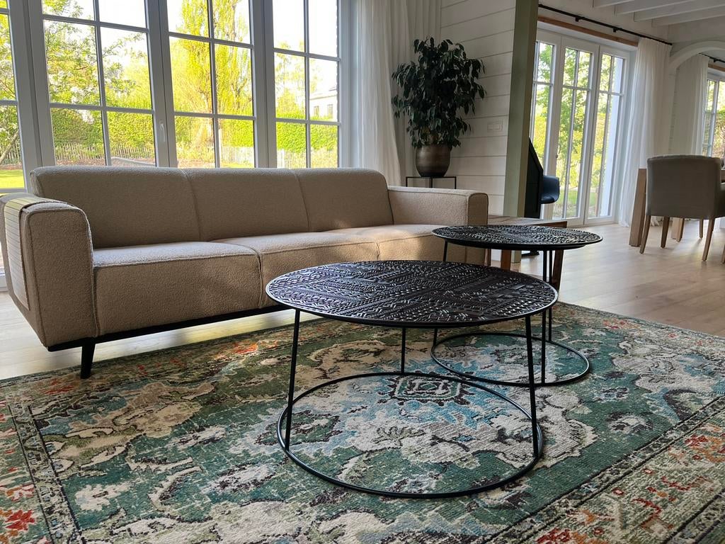 Salontafeltjes ethnicraft, Rond, 45 à 60 cm, Enlèvement, Utilisé