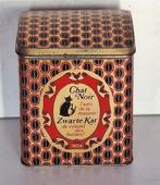 Jolie ancienne boîte métallique Café Chat Noir, Collections, Boîte en métal, Enlèvement ou Envoi, Utilisé, Café, Autres marques