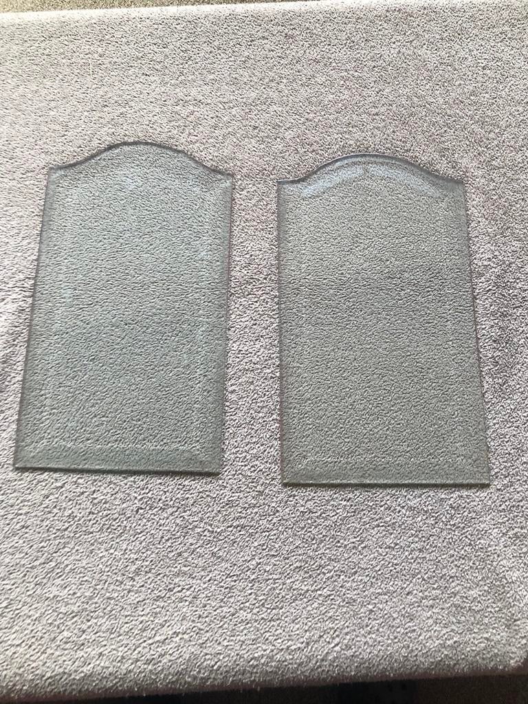 Geslepen glas, Ophalen