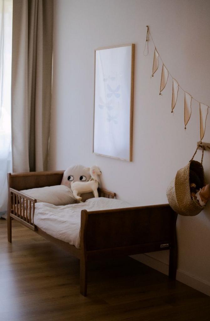 Junior bed 80x160 Woodies Vintage – 2 stuks, Ophalen, Zo goed als nieuw