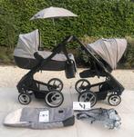 Mutsy Farmer greige koets en buggy, Verstelbare duwstang, Zo goed als nieuw, Maxi-Cosi, Ophalen