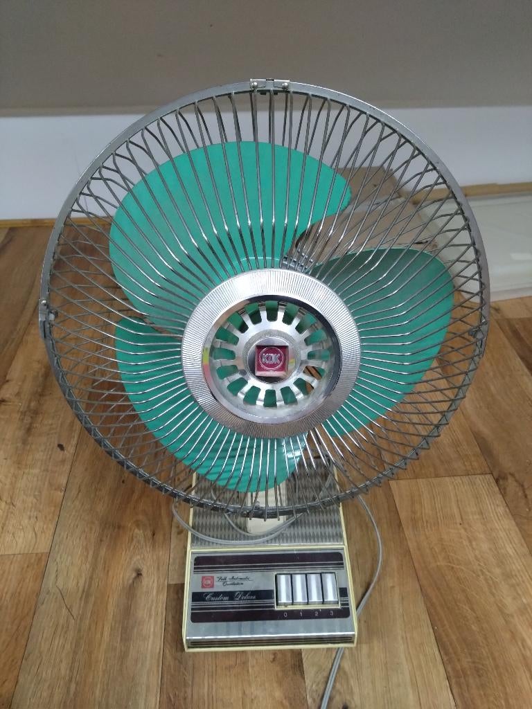 Vintage ventilator, Ophalen