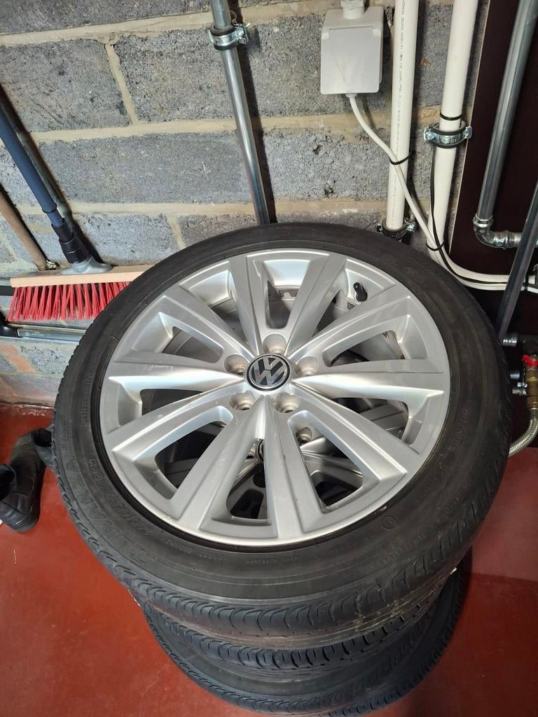 Volkswagen Polo velgen + banden, Ophalen, Band(en)