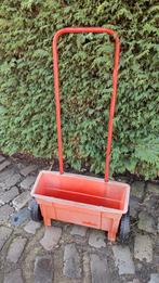 Strooiwagen, Ophalen, Gebruikt