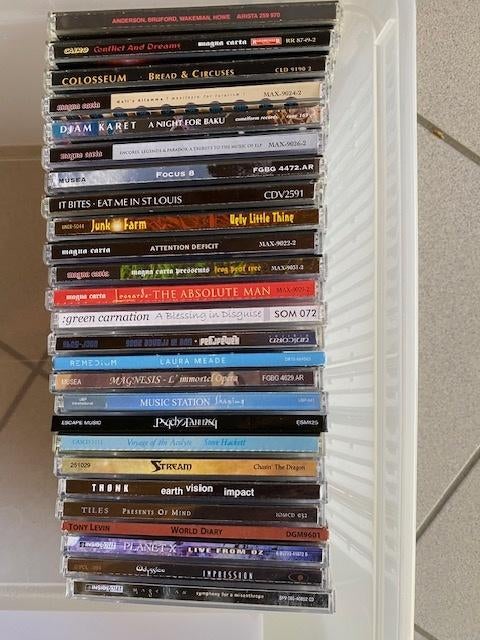 Voor de Prog Rock liefhebber - 26 cd's, Cd's en Dvd's, Ophalen of Verzenden, Gebruikt