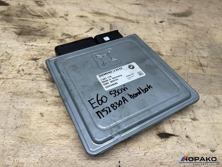 ECU / Motorcomputer BMW 5 serie e6x 7567178 | MSV70, Auto-onderdelen, Elektronica en Kabels, Gebruikt, Ophalen of Verzenden