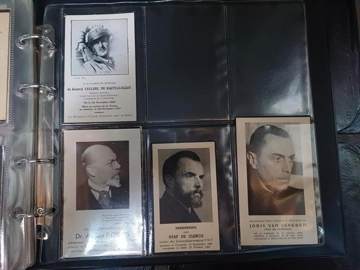 Bidprentjes collaboratie en Duitse soldaten, Verzamelen, Bidprentjes en Rouwkaarten, Bidprentje, Ophalen