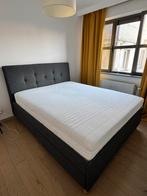 Boxspring: Bed Ikea Idanas with mattress. Perfect condition, Enlèvement, Comme neuf