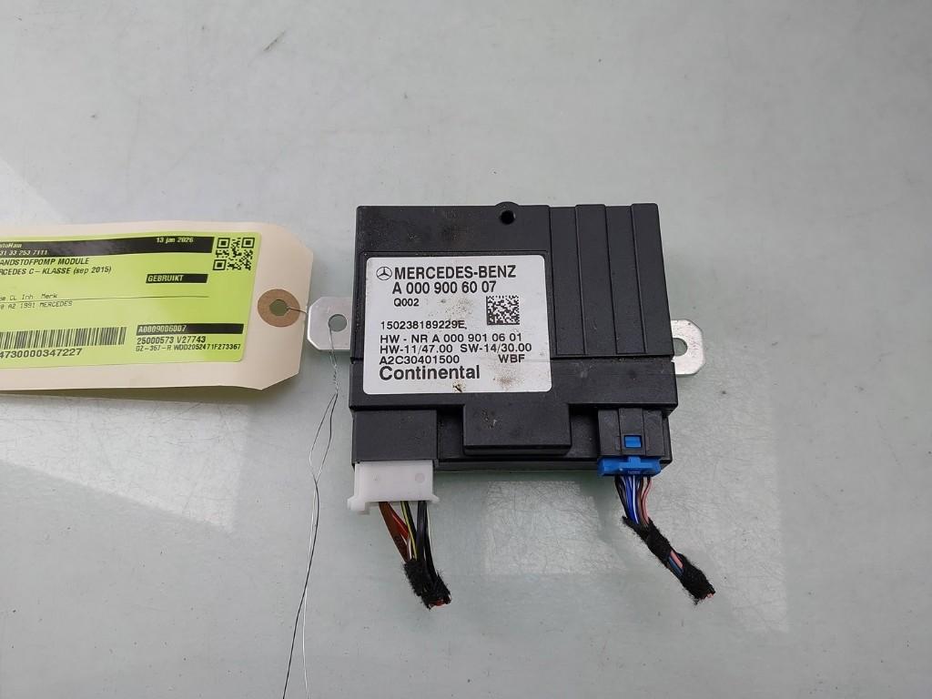 MODULE DE POMPE À CARBURANT Mercedes-Benz (|A0009006007|), Dhr. J. Ham, Mercedes-Benz, Administratie@autoham.nl, Utilisé
