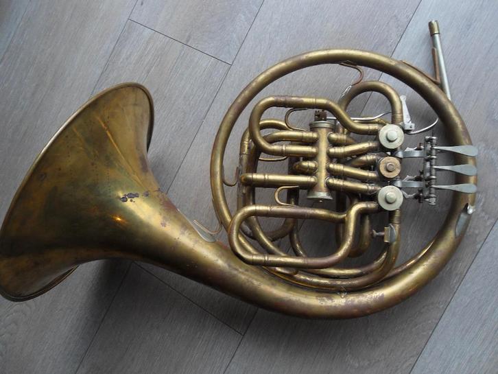 Cor d harmonie Josef Lidl, Musique & Instruments, Instruments à vent | Cors, Utilisé, Avec valise, Enlèvement
