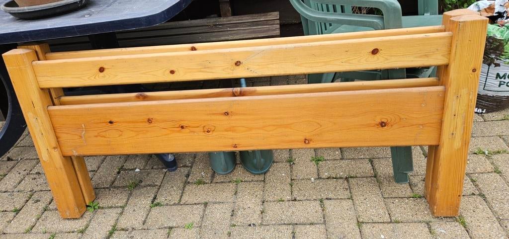 Voor en achterzijde bed, Ophalen