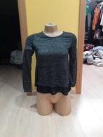 Zwarte en zilveren blouse maat M mim, Kleding | Dames, Blouses en Tunieken, Maat 38/40 (M), Zwart, Ophalen of Verzenden, Gedragen