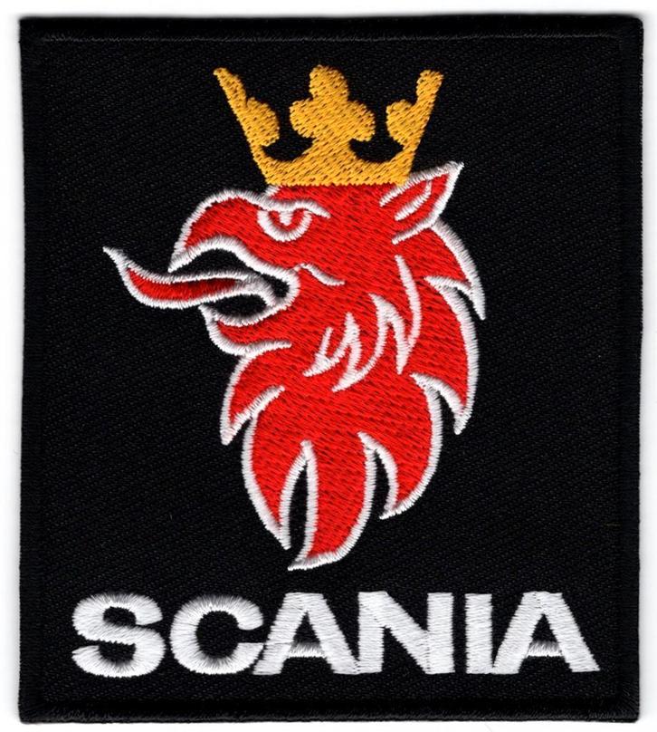 Scania stoffen opstrijk patch embleem #1, Verzamelen, Automerken, Motoren en Formule 1, Nieuw, Verzenden