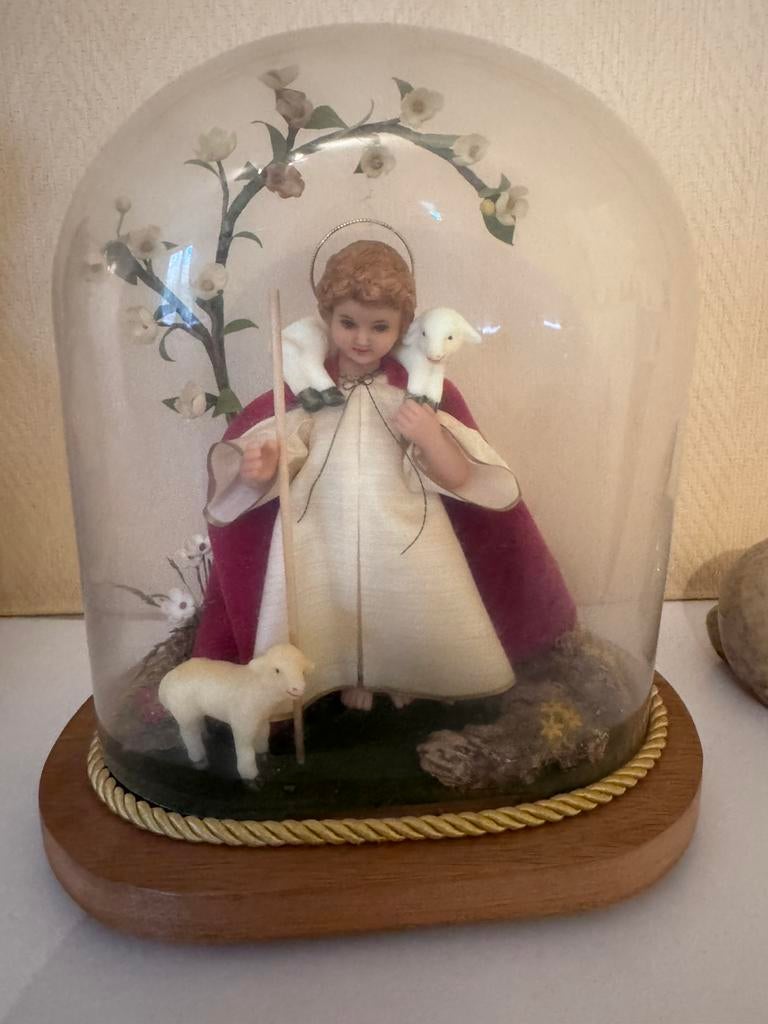 Wassen beeldje kindje Jezus, Ophalen