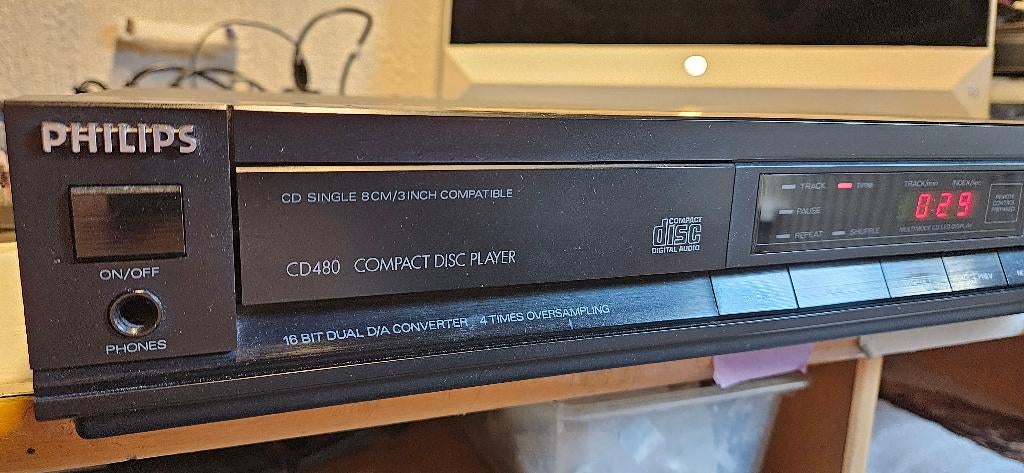 lecteur cd, TV, Hi-fi & Vidéo, Lecteurs CD, Enlèvement, Philips