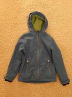 Trollkids softshell jas blauw-groen maat 140, Ophalen, Zo goed als nieuw, Trollkids, Jas