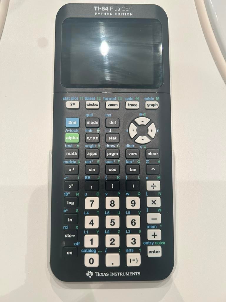 TEXAS INSTRUMENTS rekenmachine TI-84 Plus CE Python Edition, Enlèvement, Calculatrices graphique, Comme neuf