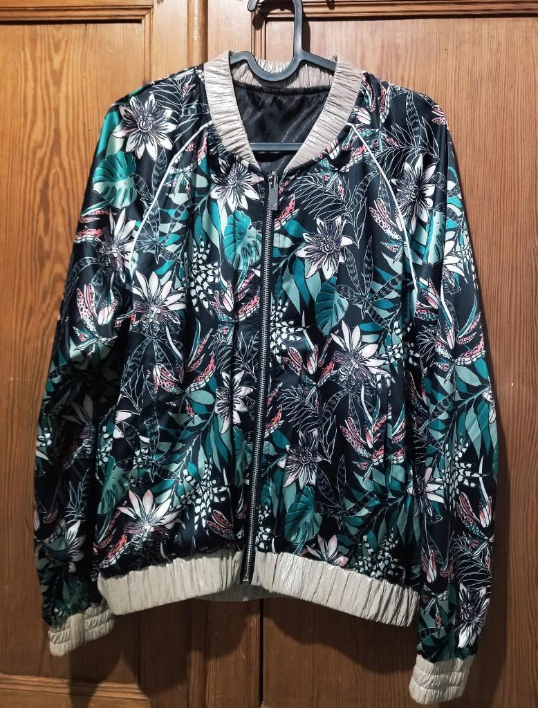 Bomberjack, M 36/ S, Kaporal, dubbelzijdig!, Kleding | Dames, Jassen | Zomer, Zo goed als nieuw, Maat 36 (S), Groen, Ophalen