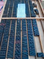 affiche letters. oud, Verzamelen, Merken en Reclamevoorwerpen, Ophalen