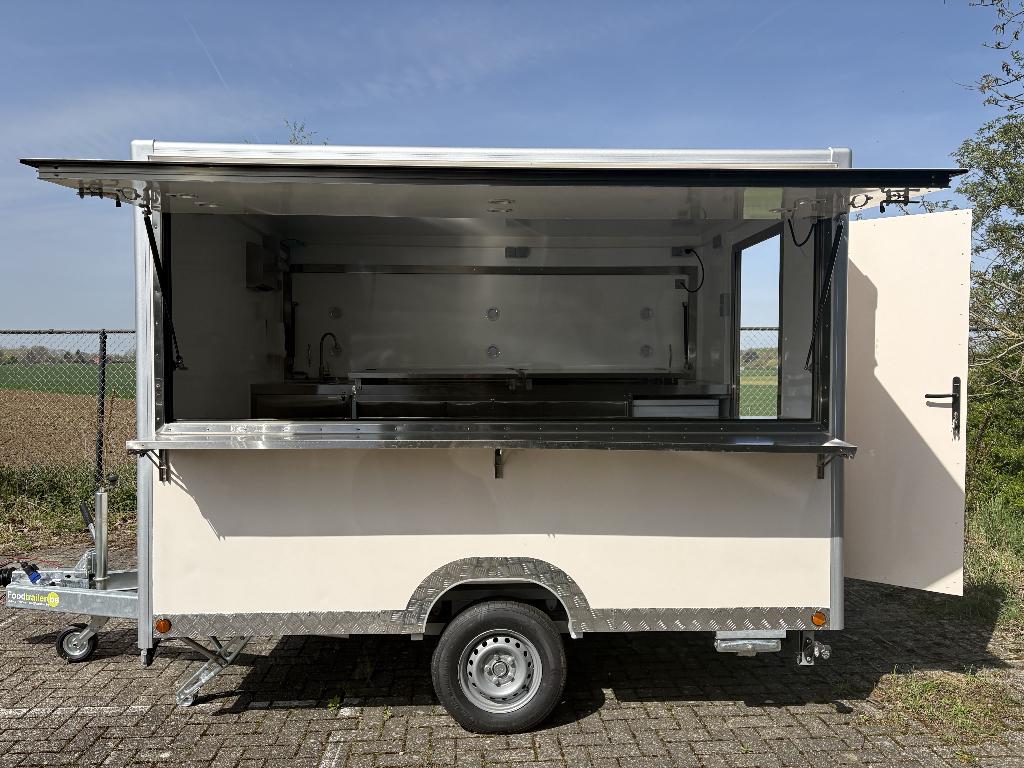 Foodtrailer 3020 BOX – Enkelas, geremd (1300 kg) NIEUW!!!, Enlèvement