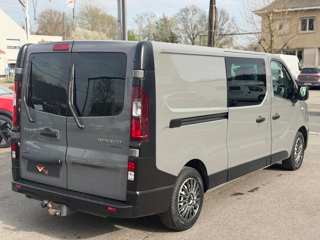 Renault Trafic dubbele cabine 6pl 1ste eig PERF STAAT+ keur, Bluetooth, Renault, Bedrijf, Diesel