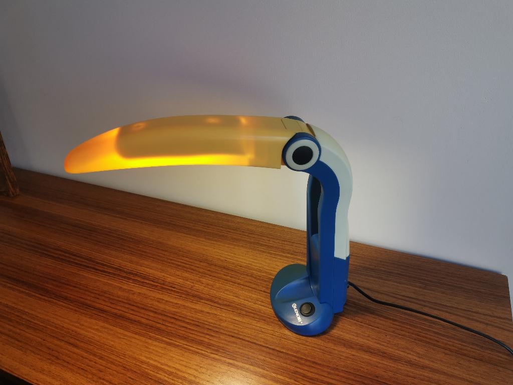 Toucan tafellamp van H.T. Huang voor Lenoir, Ophalen of Verzenden, Zo goed als nieuw, Kunststof