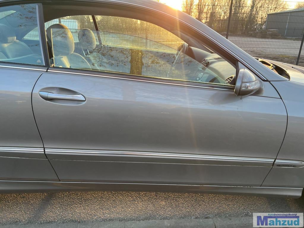 MERCEDES CLK W209 Bruin / brons C723 rechts deur 2002-2009, Gebruikt, Mercedes-Benz AG, Deur, Mercedes-Benz
