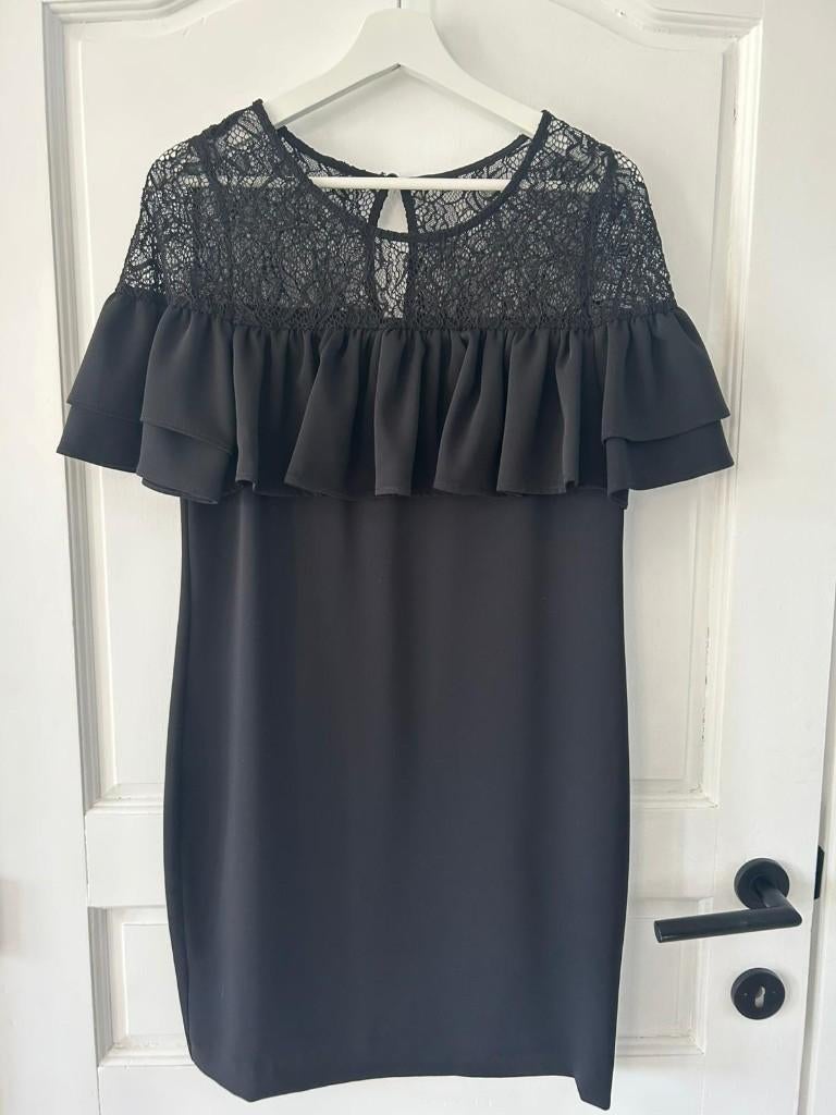 Jurk Zwart Heart Mind 42, Kleding | Dames, Jurken, Zwart, Maat 42/44 (L), Nieuw, Ophalen of Verzenden