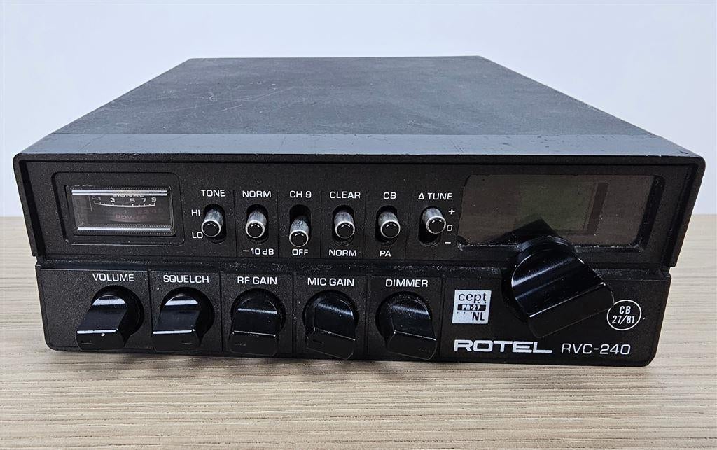 Rotel RVC-240 vintage CB-radio, Telecommunicatie, Zenders en Ontvangers, Gebruikt, Ophalen of Verzenden