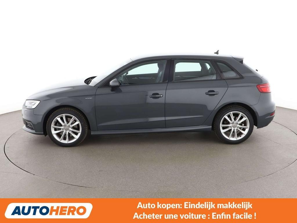 Audi A3 1.4 TFSI e-tron (bj 2018, automaat), Auto's, Audi, Gebruikt, Zwart, Leder, 1395 cc