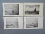 4 pk Romain Steppe kunst Expositie Salle Verlat 1902 boten, Enlèvement ou Envoi, Avant 1920, Non affranchie, Nature