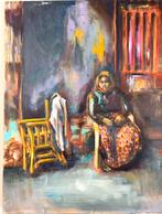 Tableau huile, Antiek en Kunst, Ophalen of Verzenden