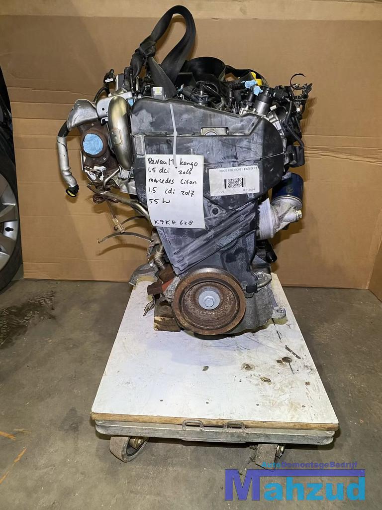 2017 RENAULT KANGO 1.5 DCI MOTORBLOK K9KE628 ENGINE MOTEUR, Auto-onderdelen, Motor en Toebehoren, Mercedes-Benz, Renault, Gebruikt