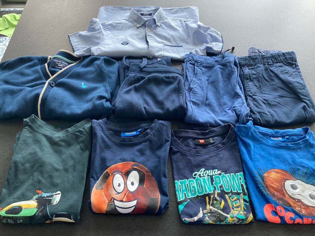Pakket kleding jongen 128 11 stuks, Kinderen en Baby's, Ophalen of Verzenden, Gebruikt, Maat 128