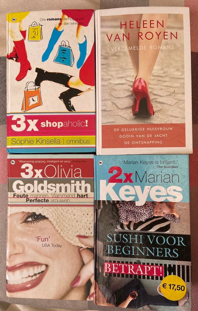 6x omnibus: kinsella,mansell,goldsmith,keyes,Crusievan royen, Boeken, Chicklit, Ophalen, Gelezen