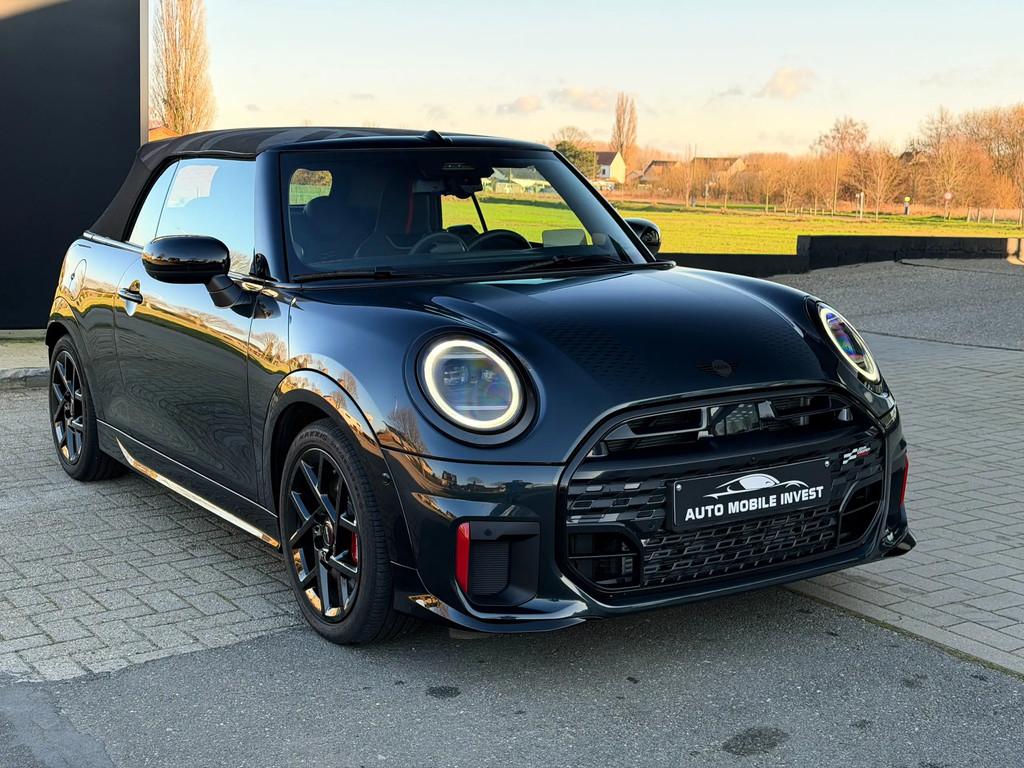 MINI John Cooper Works Cabrio XL PACK FULL OPTION 0483/47.20, Auto's, Automaat, Gebruikt, Zwart, 4 cilinders