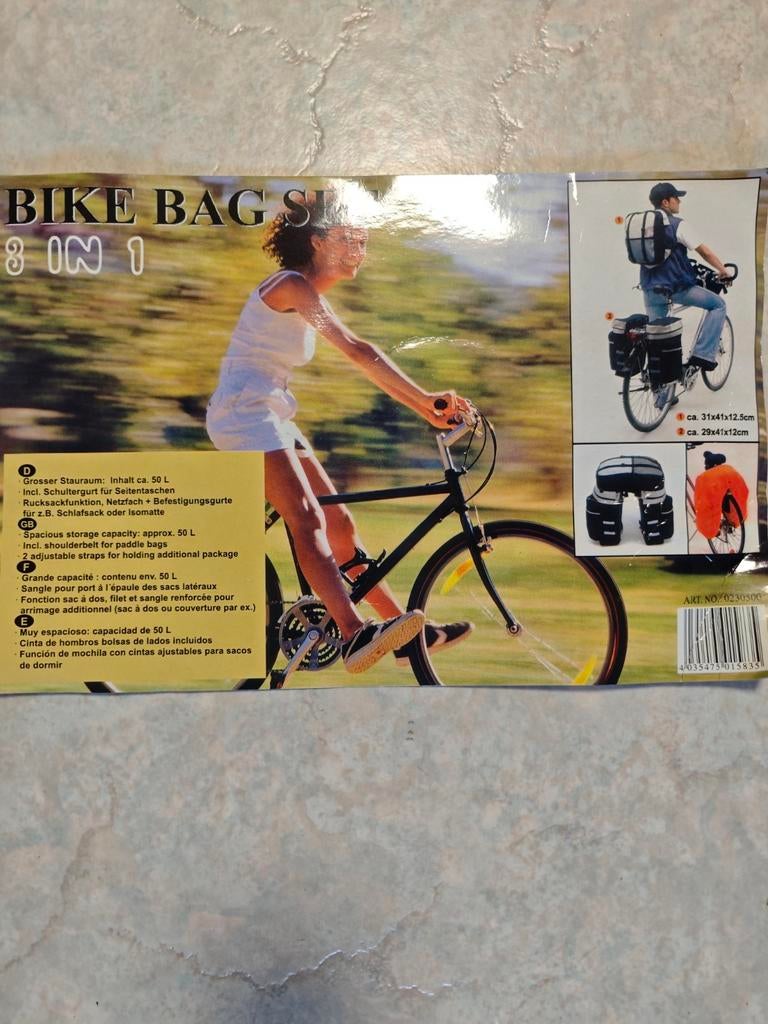 Set fietstassen., Ophalen, Nieuw