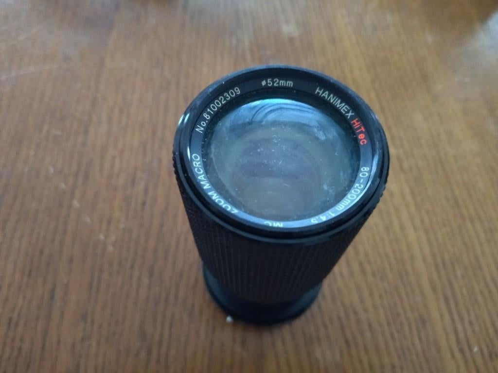 Hanimex Hitec 80-200mm 1:4.5 cameralens, Audio, Tv en Foto, Ophalen of Verzenden, Gebruikt, Standaardlens, Zoom