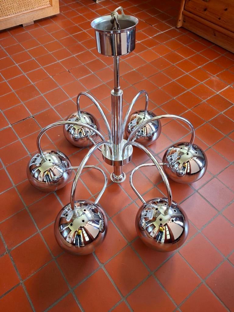 Plafonnier vintage Goffredo Reggiani, Enlèvement, Métal