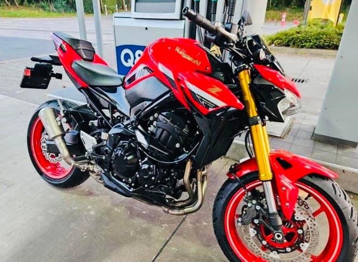 Kawasaki Z900 2022 50th Anniversary A2 full power af fabriek, Motos, 948 cm³, Particulier, Permis Moto A2 minimum, 4 cylindres