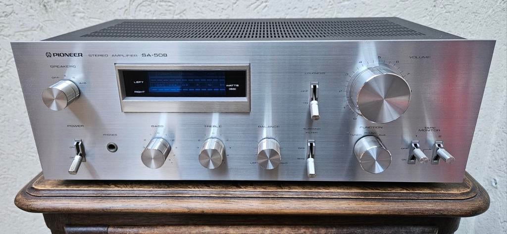 Pioneer Blue Line versterker., Ophalen