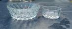 2 prachtige kristallen schaaltjes., Ophalen of Verzenden
