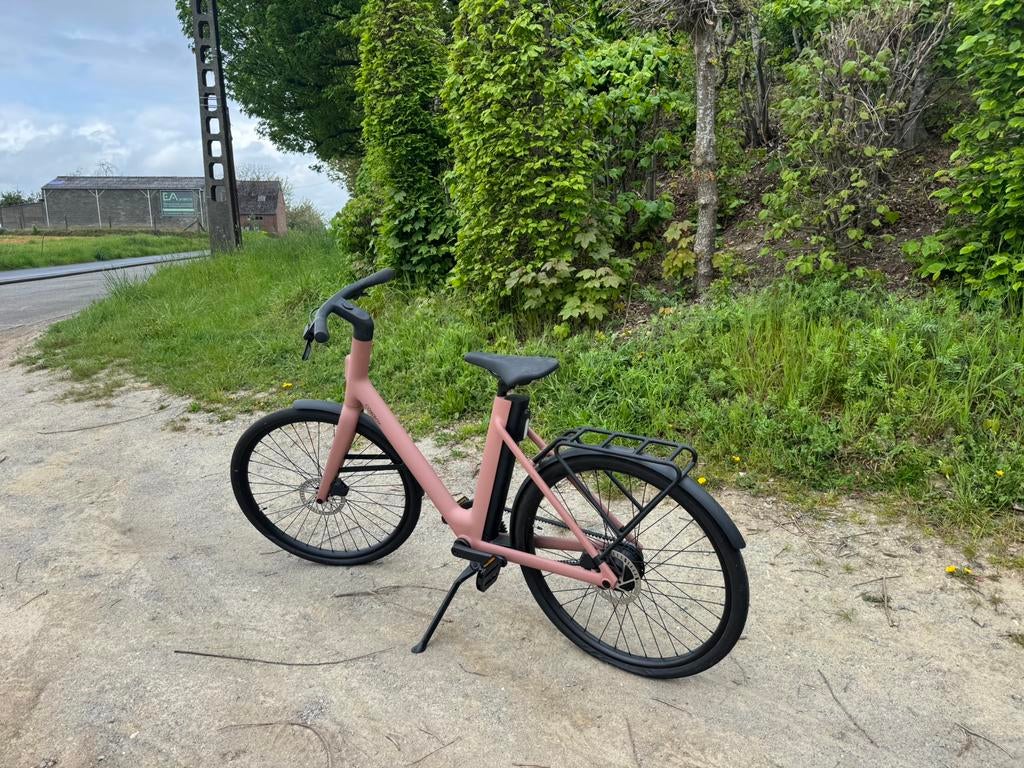 Cowboy 4 ST e-bike (Clay) + kickstand + achterdrager, Vélos & Vélomoteurs, Enlèvement, Cowboy