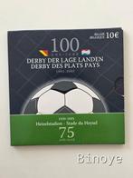 Belgique 10€ 2005 Proof – Stade & Derby – Set original, Enlèvement ou Envoi, Belgique, 10 euros, Argent