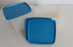 Lot 3 boîtes congélation Tupperware, Enlèvement, Utilisé, Bleu, Boîte