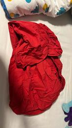 Onderlaken, Huis en Inrichting, Zitzakken, Ophalen, Zo goed als nieuw, Rood