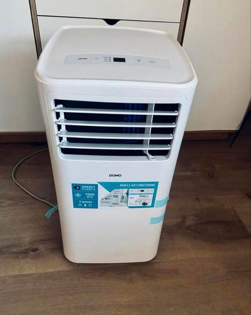 Mobiele airco (nieuw!) van Domo D01035 - 7000btu, Enlèvement, Neuf, 60 à 100 m³, 3 vitesses ou plus