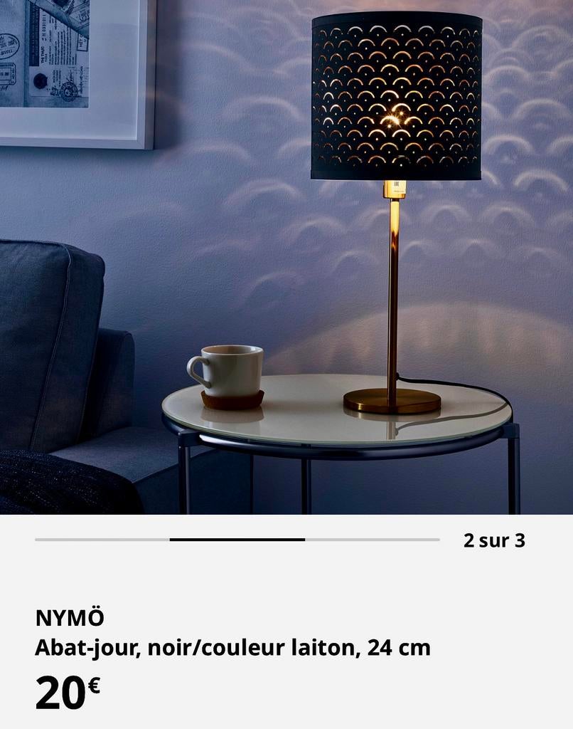 2 lampes sur pied ikea, Maison & Meubles, Enlèvement, Comme neuf